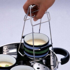 蒸し物用トング らくらく道具 蒸し料理 （ トング 蒸し物トング 万能トング 蒸し器 茶碗蒸し 蒸し調理 便利グッズ 便利小物 キッチンツール 下ごしらえ ）