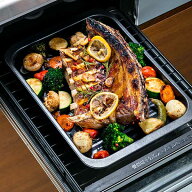 グリルトレー クッキングトレー ワイド フッ素加工 アルミ製 （ オーブントレー 魚焼きグリル 調理トレー…