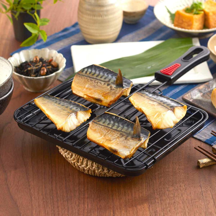 楽天市場】魚焼き網 ガス火専用 セラグリル ストレートL （ Siセンサー 