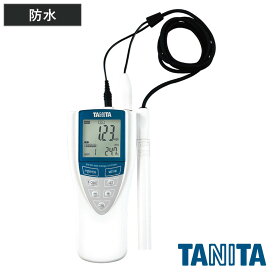 水質チェッカー 残留塩素計 セット 業務用 完全防水 温度自動補正機能 （ タニタ 残留塩素 チェッカー 業務用残留塩素計 水質検査 日本製 電池式 IP67準拠 デジタル 水質測定器 試薬付き プール 水道水 浄水器 残留 塩素 ）