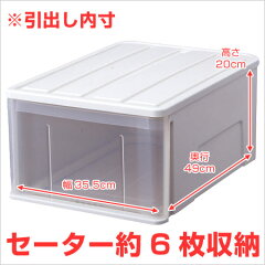 クローゼット衣装ケースたっぷり収納ケース55M