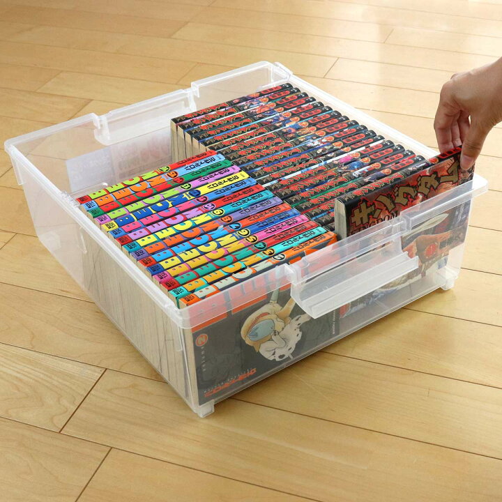 楽天市場】コミック収納ケース いれと庫 コミック本用 ワイド 8個  