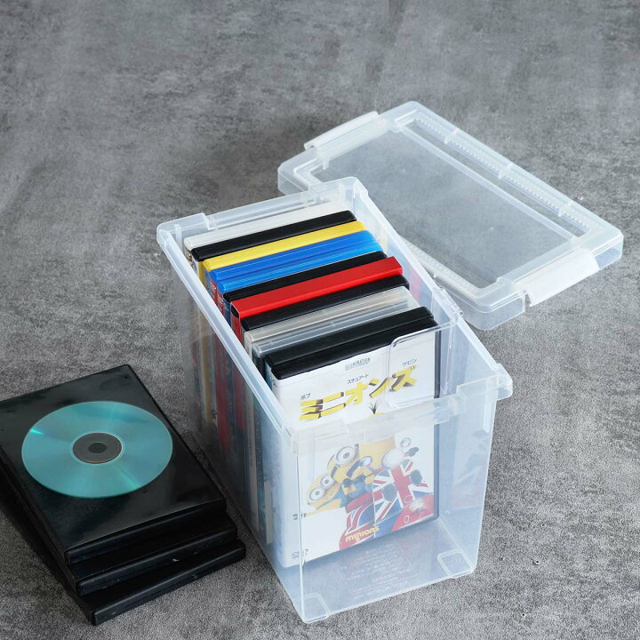 楽天市場】DVD収納ケース いれと庫 DVD用 ライト 2個セット （ 収納 