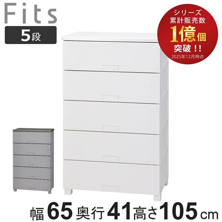 楽天市場】チェスト フィッツチェスト フルフラット 6505 Fits 幅65 