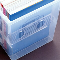 楽天市場 雑誌収納ケース いれと庫 雑誌用 2個セット 収納ケース 雑誌収納 フタ付き プラスチック製 収納ボックス 同人誌ケース サイズ マガジンボックス 教科書 仕切り板付き リビングート 楽天市場店