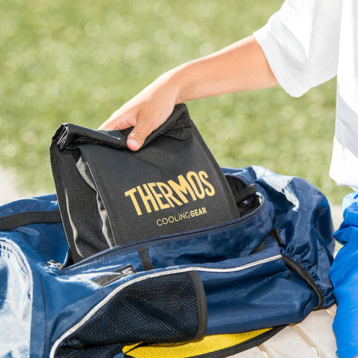 楽天市場 保冷バッグ クーラーバッグ サーモス Thermos スポーツ保冷バッグ スポーツバッグ 保冷 コンパクト ランチバッグ 保冷剤付き 子供 キッズ お弁当袋 保冷袋 アウトドア 軽量 レジャー スポーツ リビングート 楽天市場店