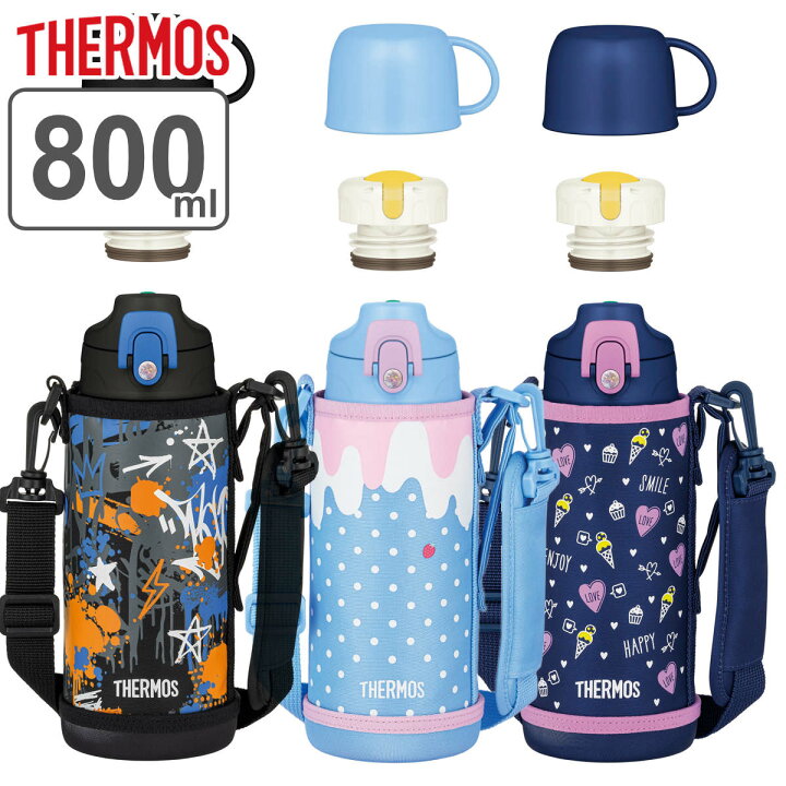 楽天市場 サーモス 水筒 800ml 2way コップ付き 直飲み ステンレス Fjj 801wf 送料無料 Thermos 保温 保冷 子供 ワンタッチ ステンレスボトル 0 8l スポーツドリンク対応 スポーツボトル ダイレクト ボトル コップ飲み キッズ 小学生 リビングート 楽天市場店