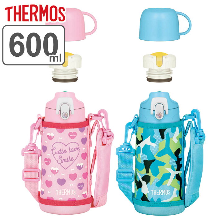 楽天市場 サーモス 水筒 600ml 2way コップ付き 直飲み ステンレス Fjj 601wf 送料無料 Thermos 保温 保冷 子供 ワンタッチ ステンレスボトル 0 6l スポーツドリンク対応 スポーツボトル ダイレクト ボトル コップ飲み キッズ 小学生 リビングート 楽天市場店