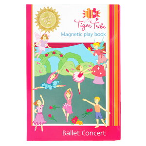 おもちゃ マグネットブック バレエ ( 知育玩具 玩具 磁石 マグネット バレリーナ 子供 幼児 キッズ 3歳 男の子 女の子 かわいい オモチャ 知育 マグネットシート コンパクト 持ち運び プレゼ