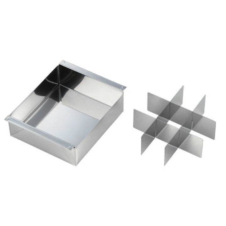 倉庫 ゼリー 寒天流し玉子豆腐器 25ヶ取 仕切り.フタつき 調理器具 倉庫 ゼリー 寒天流し玉子豆腐器 25ヶ取 仕切り.フタつき 調理器具
