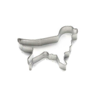 クッキー型 抜き型 犬 ゴールデン ステンレス製 ( クッキー抜型 クッキーカッター 製菓グッズ 抜型 犬型 動物 クッキー抜き型 製菓道具 お菓子作り )