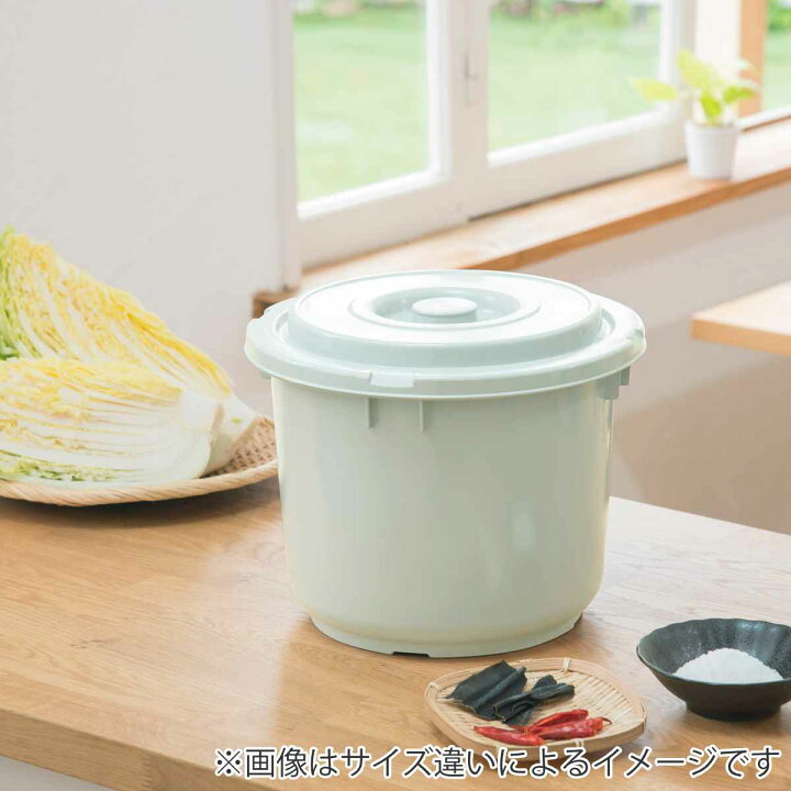 楽天市場】漬物容器 40型 トンボ つけもの容器 押し蓋付き グレー 