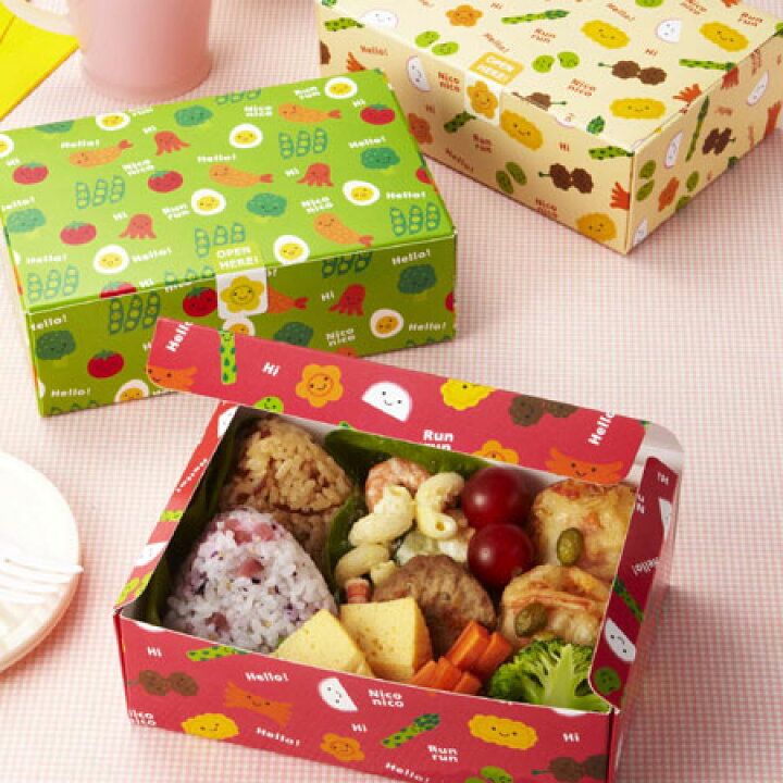 楽天市場 ランチボックス 使い捨て おかず 紙パック 折り箱 折箱 紙お弁当箱 サンドイッチケース 使い捨て用 リビングート 楽天市場店