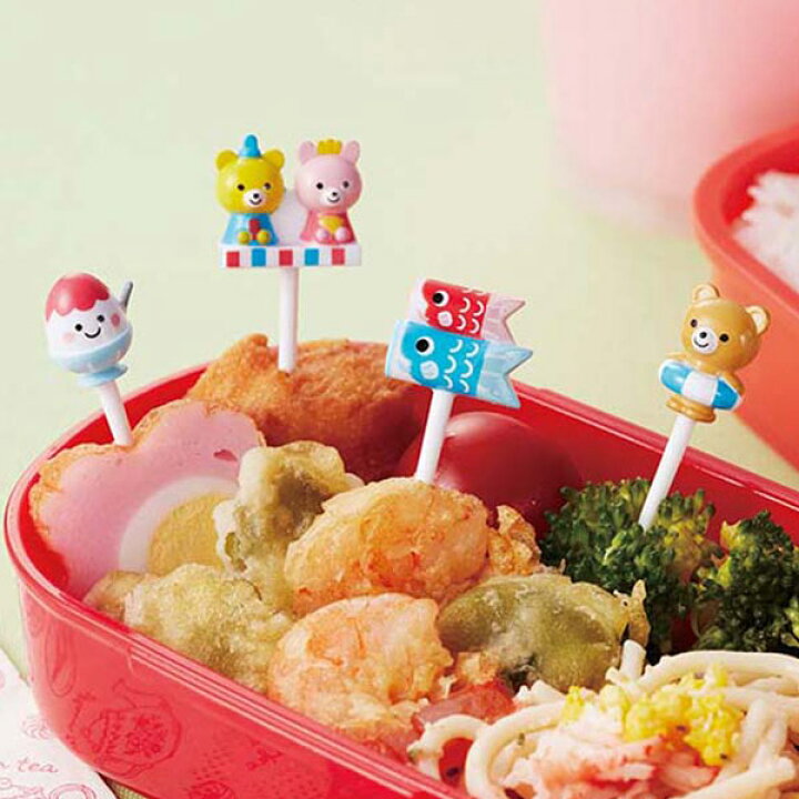 楽天市場 ピック 春 夏ピック お弁当グッズ お弁当作り ピックス キャラ弁 デコ弁 子供用 ノンキャラ お弁当ピック お弁当用 爪楊枝 おかず用 リビングート 楽天市場店