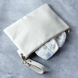 ポーチ MOM Pouch おむつ 持ち運び ( オムツポーチ おむつポーチ ケース 携帯用 オムツ 収納 小物入れ おしり拭き おしゃれ メイクポーチ クラッチバッグ マルチポーチ インナーポーチ おむつ