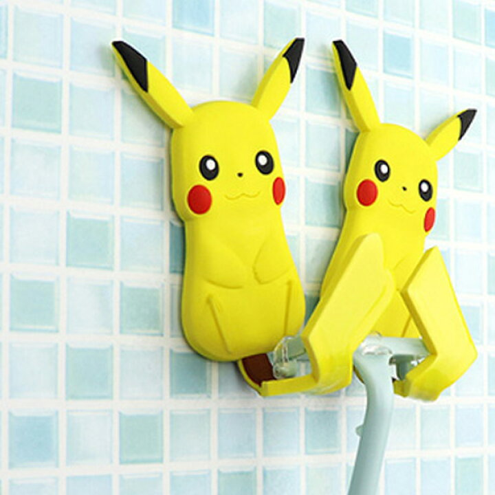 楽天市場 ぺったりフック ポケモンテール ピカチュウ メス ポケットモンスター ポケモン フック キーフック 小物フック ポケモンテイル ピカチュー メスの姿 リビングート 楽天市場店