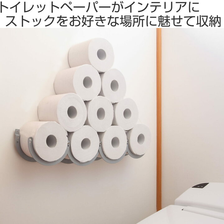 楽天市場】トイレットペーパー ストッカー ESTANTE （ ケース ラック 