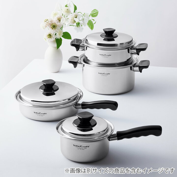 楽天市場】Vita Craft 両手鍋 深型 4L IH対応 Vシリーズ ステンレス製 