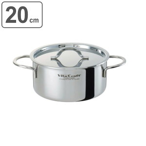 Vita Craft r^Ntg  20cm 3.1L Rh No.2504 IHΉ i  IH KX Ή XeX Wt   Ȃ  ]M  VitaCraft KXΑΉ   Xe