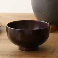 汁椀 木製 380ml 紀州塗 那智 nachi 天然木 食器 日本製 （ お椀 椀 味噌汁椀 吸物椀 器 うつわ 木製食器…