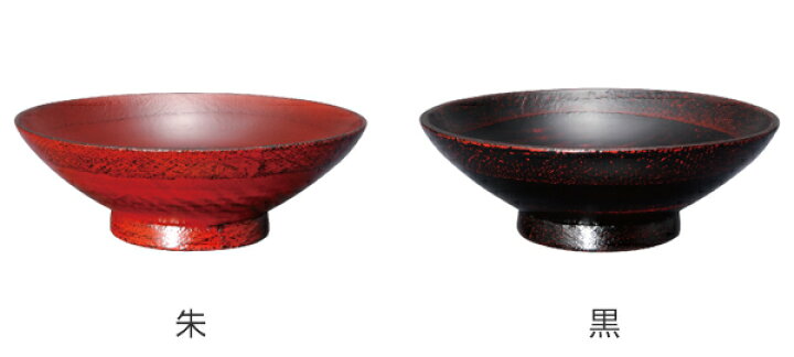 深鉢栃 抱か ；面朱 32.5cm木製国産 漆塗り 未使用品 