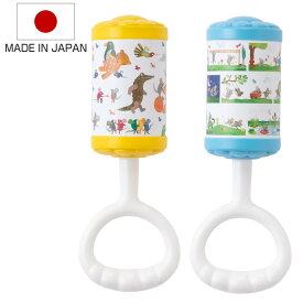 ガラガラ コロン レオレオニ ベビー おもちゃ （ ラトル にぎにぎ ファーストトイ 日本製 贈り物 ギフト 赤ちゃん 子供 男の子 女の子 玩具 ベビーラトル 音が鳴る ベビー用品 ベビーおもちゃ 出産祝い プレゼント ）