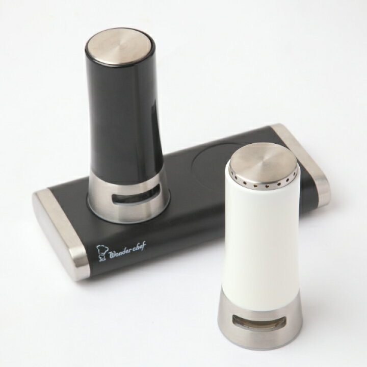 楽天市場】調味料入れ 塩 胡椒 2本セット マグネティック 塩＆胡椒  