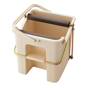 モップ絞り器 タフスクイザー モップ バケツ ( 絞り 掃除 清掃 用品 スクイーザー 床掃除 水拭き 雑巾掛け 絞れる 脱水 )