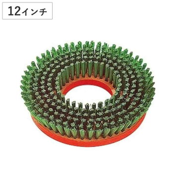 楽天市場】アマノ武蔵電機 トーロンブラシ 14インチ 緑 樹脂台 