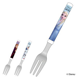 フォーク 13cm アナと雪の女王2 子供用食器 ステンレス プラスチック 日本製 キャラクター ( 子供用 カトラリー ディズニー アナ雪 アナ エルサ オラフ 子ども キッズ 子供用フォーク アナと