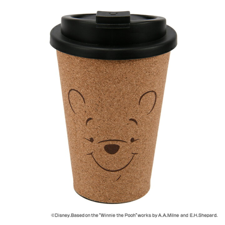 楽天市場 タンブラー ふた付き 350ml くまのプーさん コルク キャラクター コルクタンブラー フタ付き ディズニー プーさん カップ プラスチック マグ コップ かわいい おしゃれ リビングート 楽天市場店