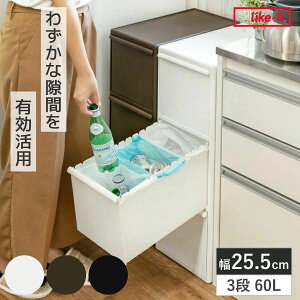S~ 60L 3i 25.5cm Ch ʈoXe[V i ݔ 60bg 20L 3 Lb` ȃXy[X X Ԏ[ o _Xg{bNX c^  [ Lb`[ XgbJ[