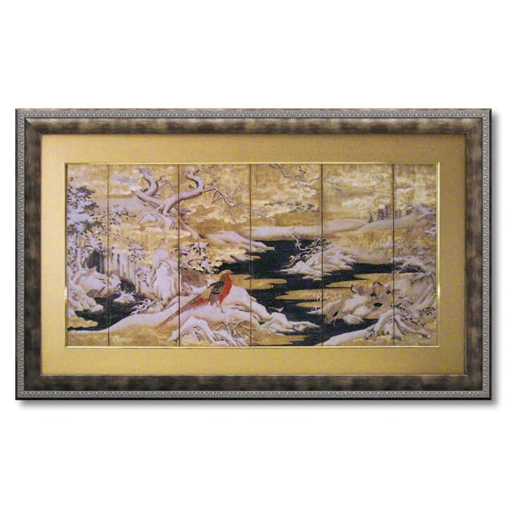 楽天市場】アートパネル 和風フレーム 111×68cm （ 絵画 絵 アート 