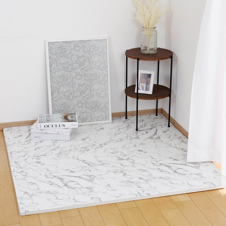 楽天市場】ジョイントマット 抗菌加工 大理石柄 約30×30cm 60×60cm 厚 