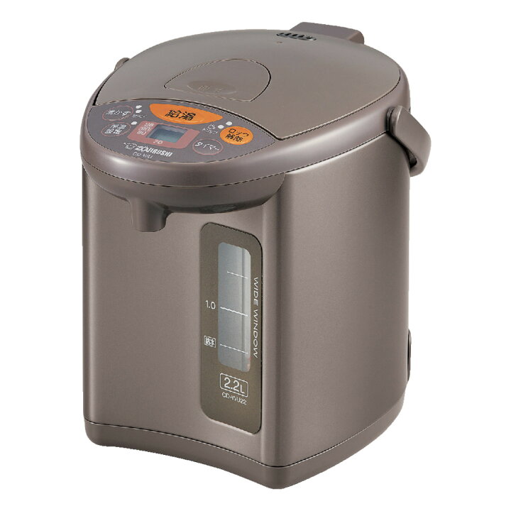 楽天市場】象印 マイコン電動ポット 2.2L トリプルセーブ湯沸かし機能 
