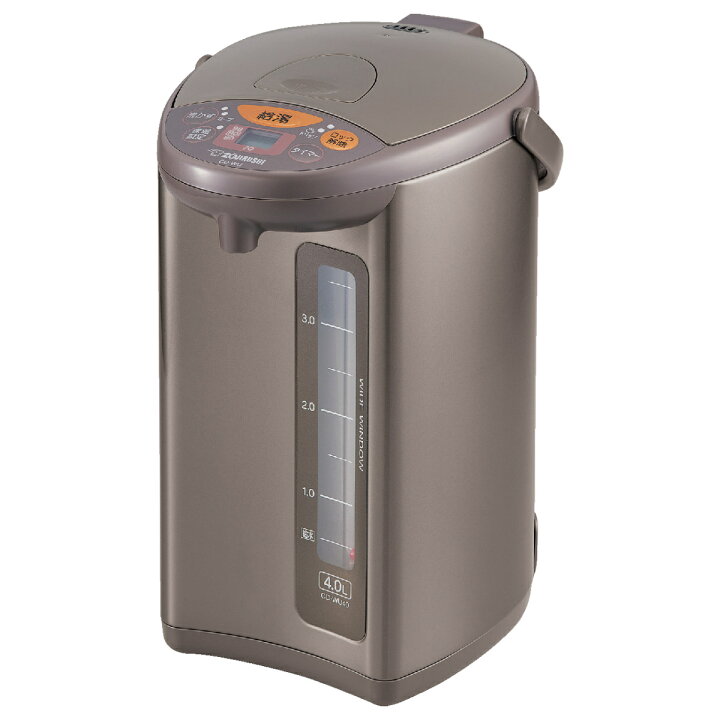 楽天市場】象印 マイコン電動ポット 4L トリプルセーブ湯沸かし機能 
