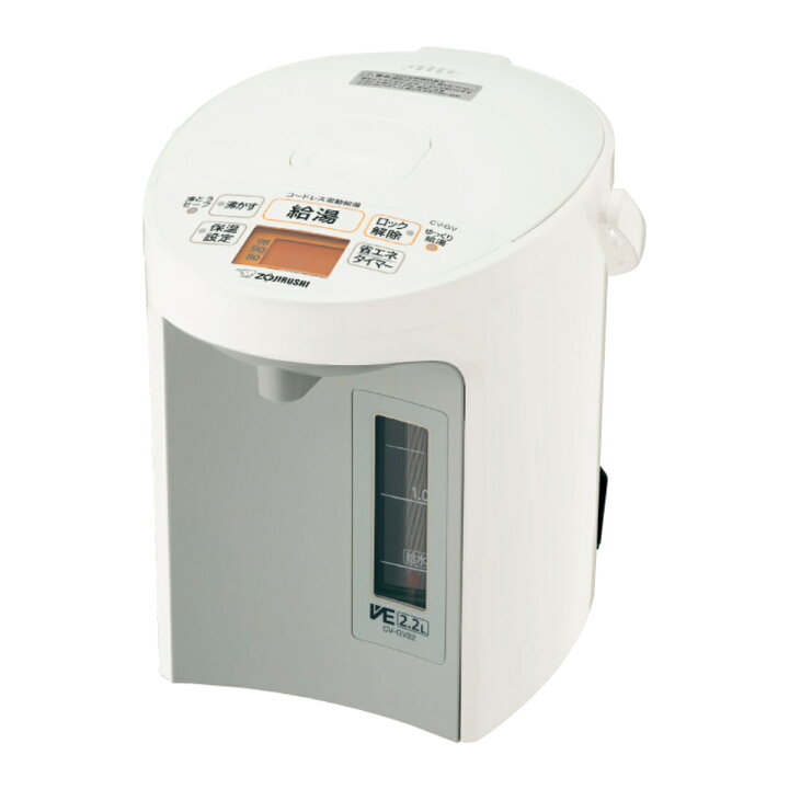 楽天市場】象印 電気ポット 2.2L VE電気まほうびん 優湯生 