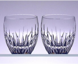 名入れグラス 代引き不可 送料無料 Baccarat バカラ マッセナ ペアタンブラーグラス 2810-592 ロックグラス （1344-283x2）ロックグラス レリーフ料込み グラス名入れ