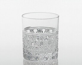 名入れグラス 代引き不可 カガミクリスタル KAGAMI CRYSTAL 江戸切子 タンブラーグラス ロックグラス 冷酒杯 (八角籠目 紋) T483-1レリーフ料込み グラス名入れ木箱入り