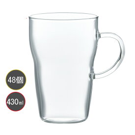 東洋佐々木ガラス 耐熱マグカップ 48個セット（1ケース） TH-402-JAN 耐熱ガラス プロユース 業務用 家庭用 コップ 家飲み ウィスキーグラス バーアイテム
