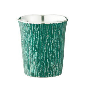 名入れ可能 大阪錫器 和酒器 ぐい呑み 松風 緑 mat-g 55ml 桐箱入り 2個のご注文でペア箱入りも可能です。(色違いでも可能) ラッピング・メッセージカード無料