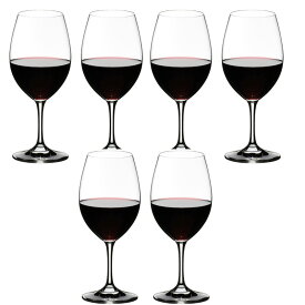包装無料 RIEDEL リーデル オヴァチュア（オバチュア） ワイングラス 6408/00 レッドワイン 赤ワイン ＜6本セット＞ overture