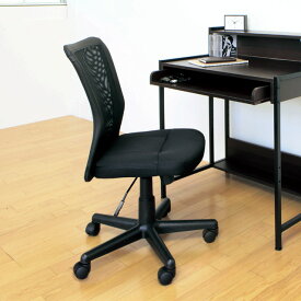 オフィスチェア デスクチェア ガス圧昇降式 椅子 イス メッシュバックチェア スナイパー SNIPER(BK) 弘益