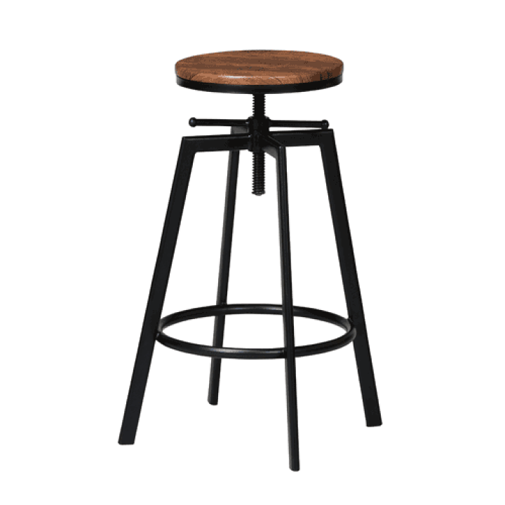 楽天市場】【本日ポイント5倍】ハイスツール 直径50cm 高さ61.5〜75.5