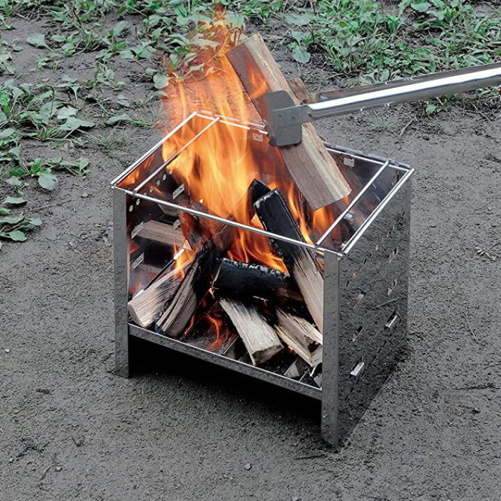 楽天市場】【ポイント5倍】焚き火台 折りたたみ式 コンパクト A4型  