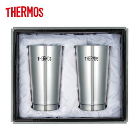 THERMOS サーモス 真空断熱タンブラー 2個セット JMO-GP2 保冷保温 結露しない ステンレスタンブラーセット ギフト ビールグラス ギフト プレゼント 贈り物