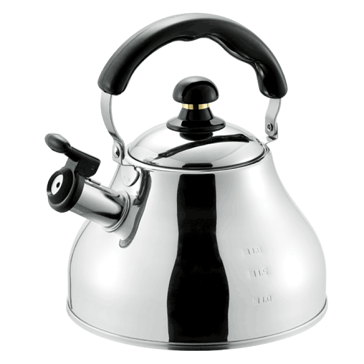 楽天市場】【本日ポイント5倍】ニューロイヤル 目盛付き 笛吹きケトル