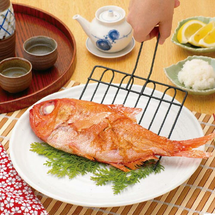 楽天市場 3 980円以上で送料無料 盛りつけ上手 Ks 2755 魚 魚焼きグリル 魚の姿焼き 身くずれ 身崩れ 盛り付け さかな 魚料理 杉山金属 日本製 生活館livinza