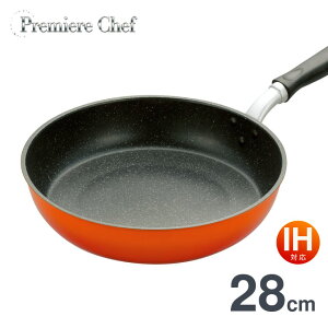 �y�}���\�����|�C���g5�{�z�t���C�p�� 28cm ih IH�Ή�(�K�X�΂�OK) Premiere Chef �v���~�A�V�F�t PCF-28 �I�[���M���Ή� IH IH�Ή�