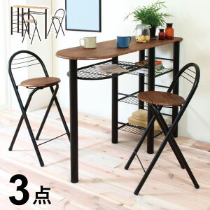 JE^[ e[u `FA 3_ Zbg [ ܂肽 JE^[ `FA nCe[u nC`FA JE^[e[u 90cm [It e[u`FAZbg _CjOe[u 